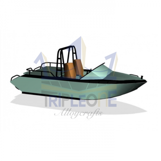 Triple One Minijet - อู่ต่อเรือ ตองหนึ่ง ภูเก็ต - ทริเปิลวัน มินิเจท  เรืออลูมิเนียมตกปลา  เรือทุ่นอลูมิเนียมตกปลา รุ่น Spear  เรือตกปลา  เรืออลูมิเนียม 