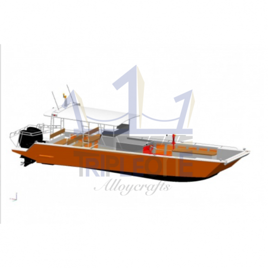 เรือดับเพลิง (Fire Boat) - อู่ต่อเรือ ตองหนึ่ง ภูเก็ต - เรือดับเพลิง (Fire Boat)  เรือทุ่น  เรืออลูมิเนียม  เรือดับเพลิง 